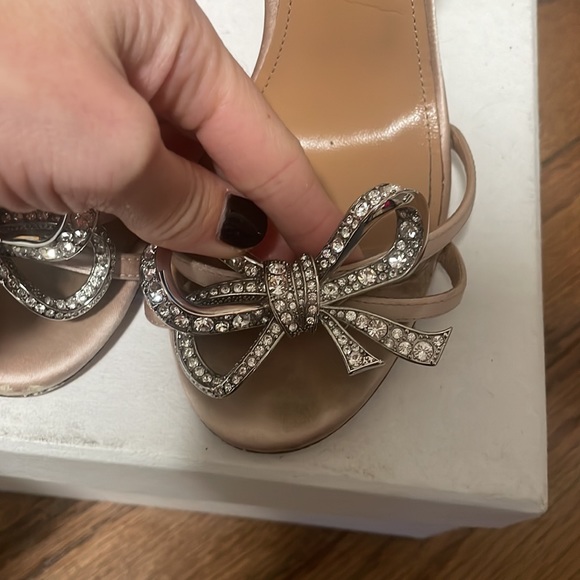 Aquazzura satin bow heels - Picture 2 of 6